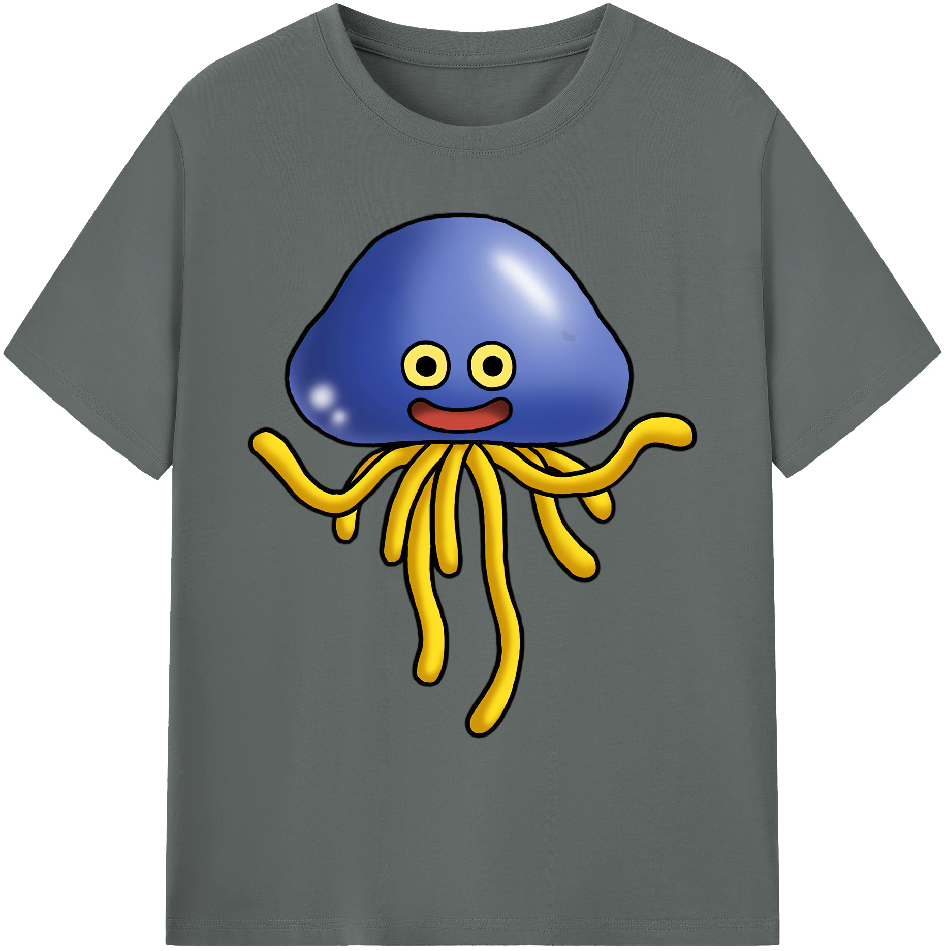 （画像用） ドラゴンクエスト Doragon Kuesuto Dragon Quest 綿100％ メンズ半袖Tシャツ｜肌触りやわらか＆通気性